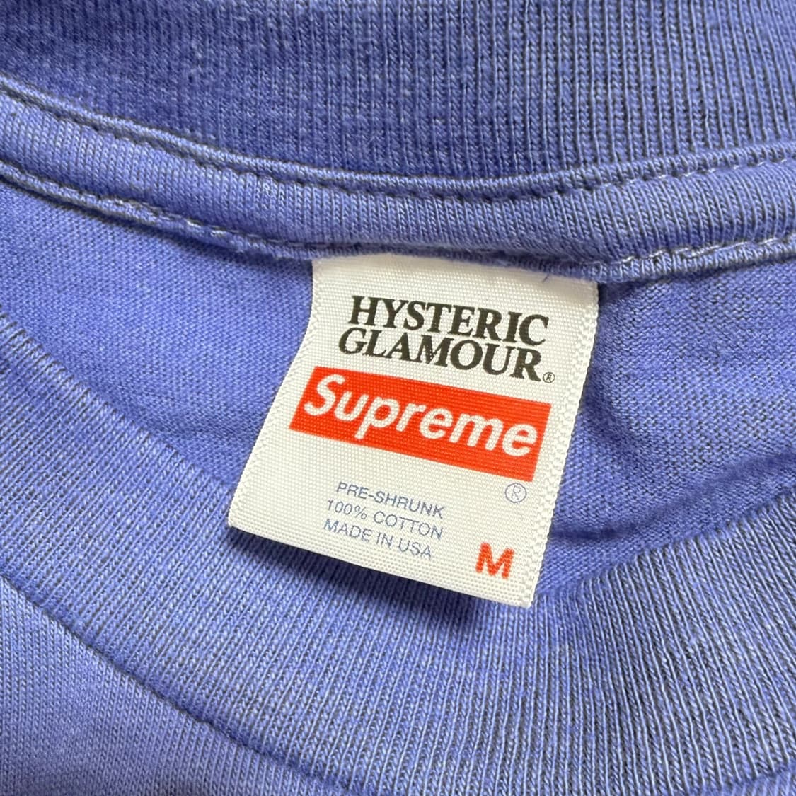 슈프림 x 히스테릭글래머 청보라 롱슬리브 상품이미지7