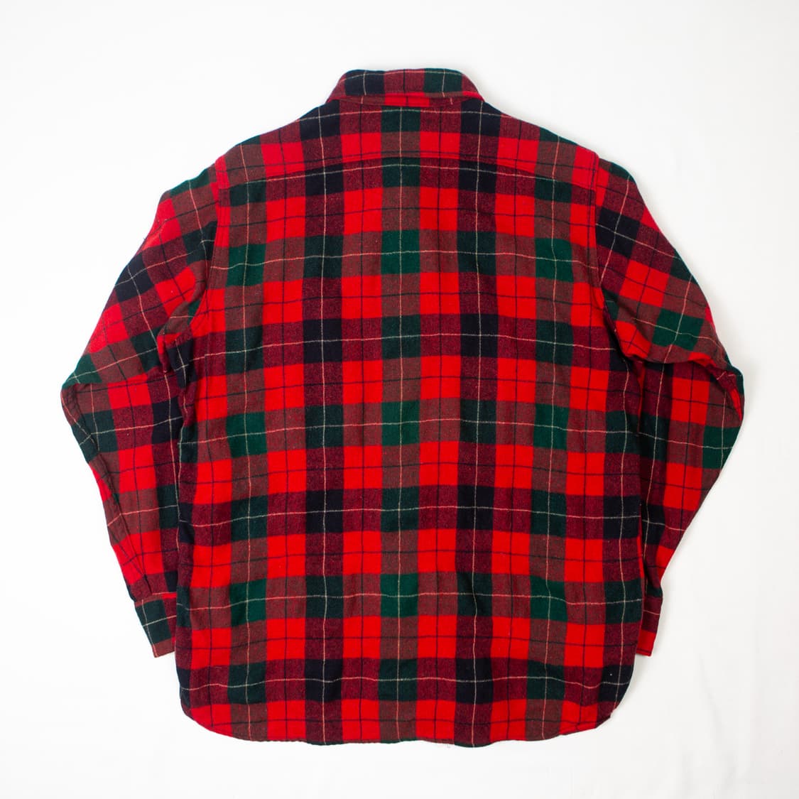 80s 울리치 버팔로 플레이드 울 워크셔츠 상품이미지6