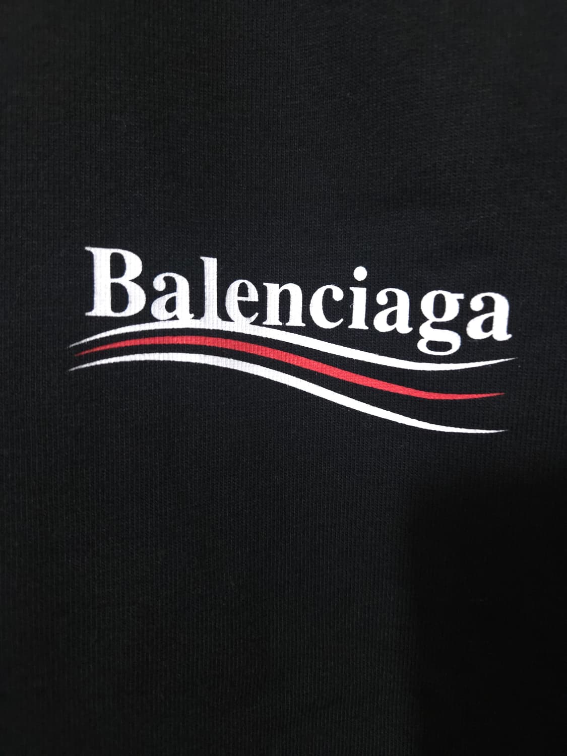 [새상품급] 발렌시아가 여성 웨이브로고 반팔 티 M Size 상품이미지5