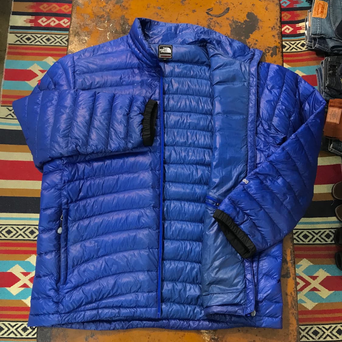 노스페이스 800 써밋 블루 경량 패딩 점퍼 남성 110 사이즈 상품이미지6