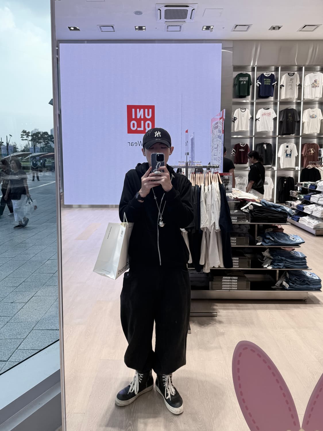 [ 41.5 ] Rick owens monochrome 검검흰 상품이미지3