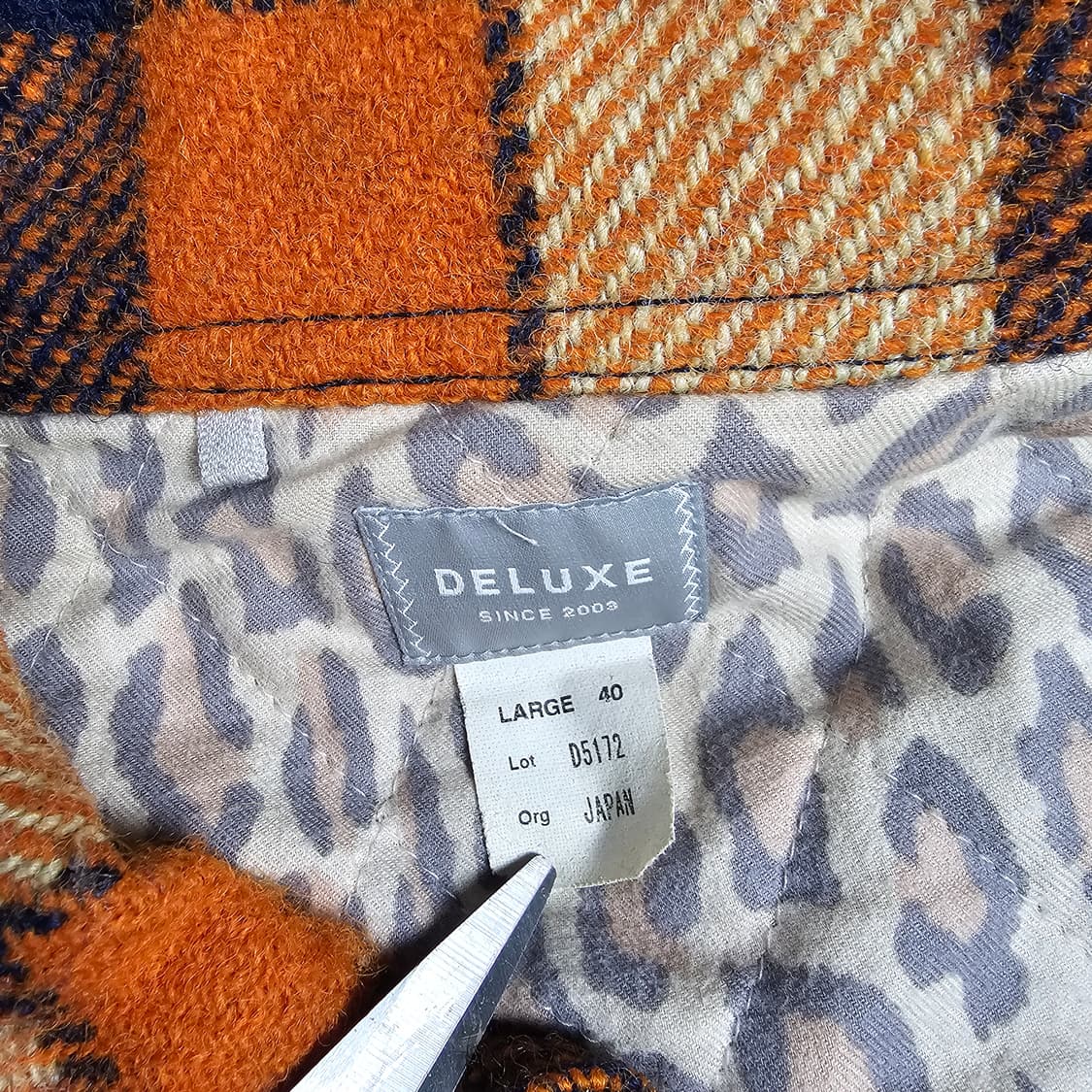 디럭스 클로딩 울자켓 L 상품이미지7