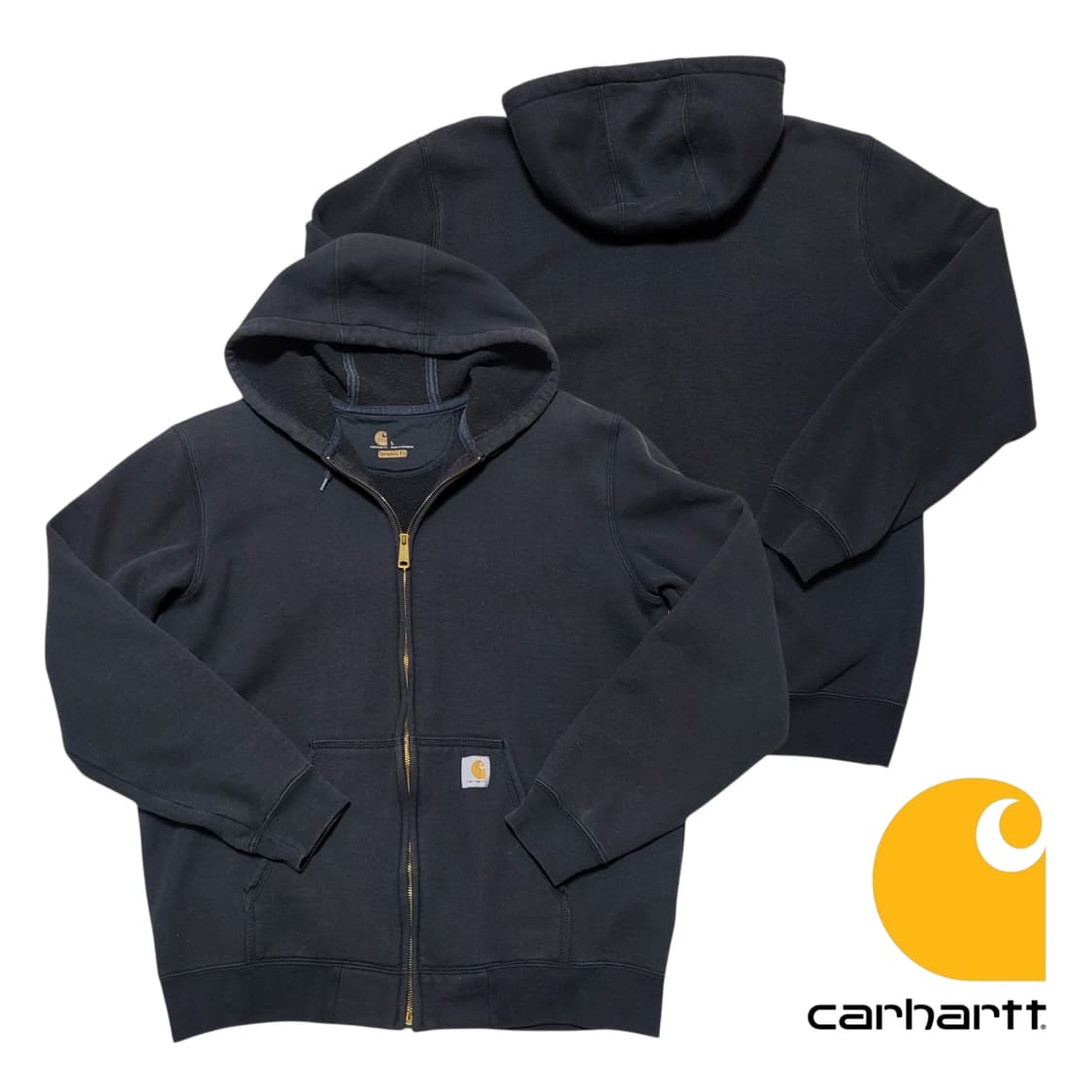 (L) carhartt 칼하트 미드웨이트 후드집업 상품이미지1