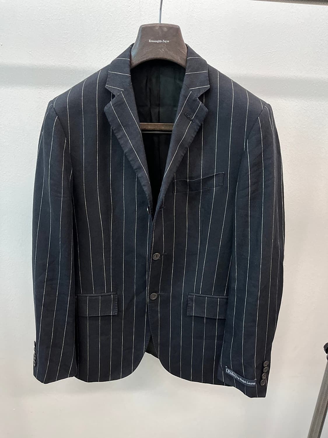 95) 폴로 이태리 스트라이프 린넨자켓  상품이미지2