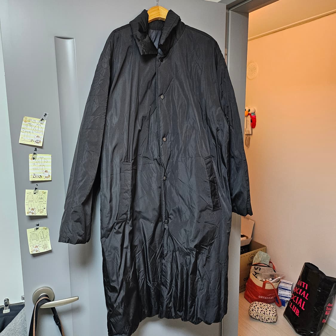 가먼트레이블 리버시블 덕다운 패딩 코트 판매 상품이미지1