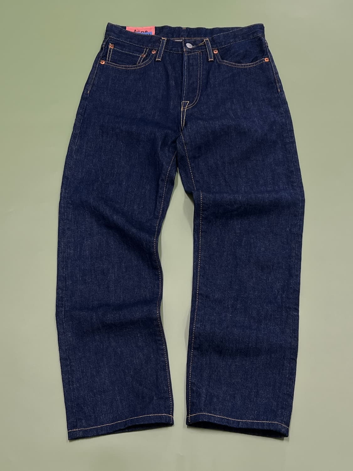 (26/32) 아크네스튜디오 슬림핏 중청 데님 팬츠 상품이미지2