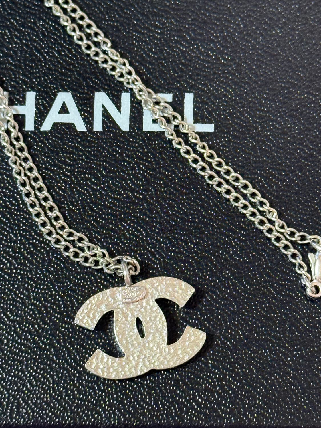 샤넬 cc로고 아이보리 목걸이 상품이미지2