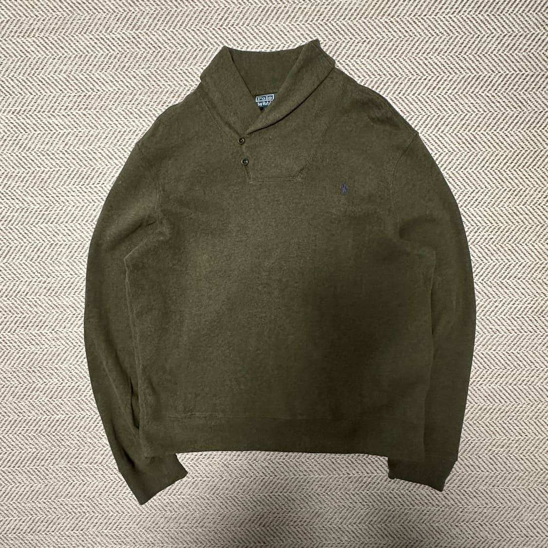 POLO RALPH LAUREN shawl collar knit 상품이미지1