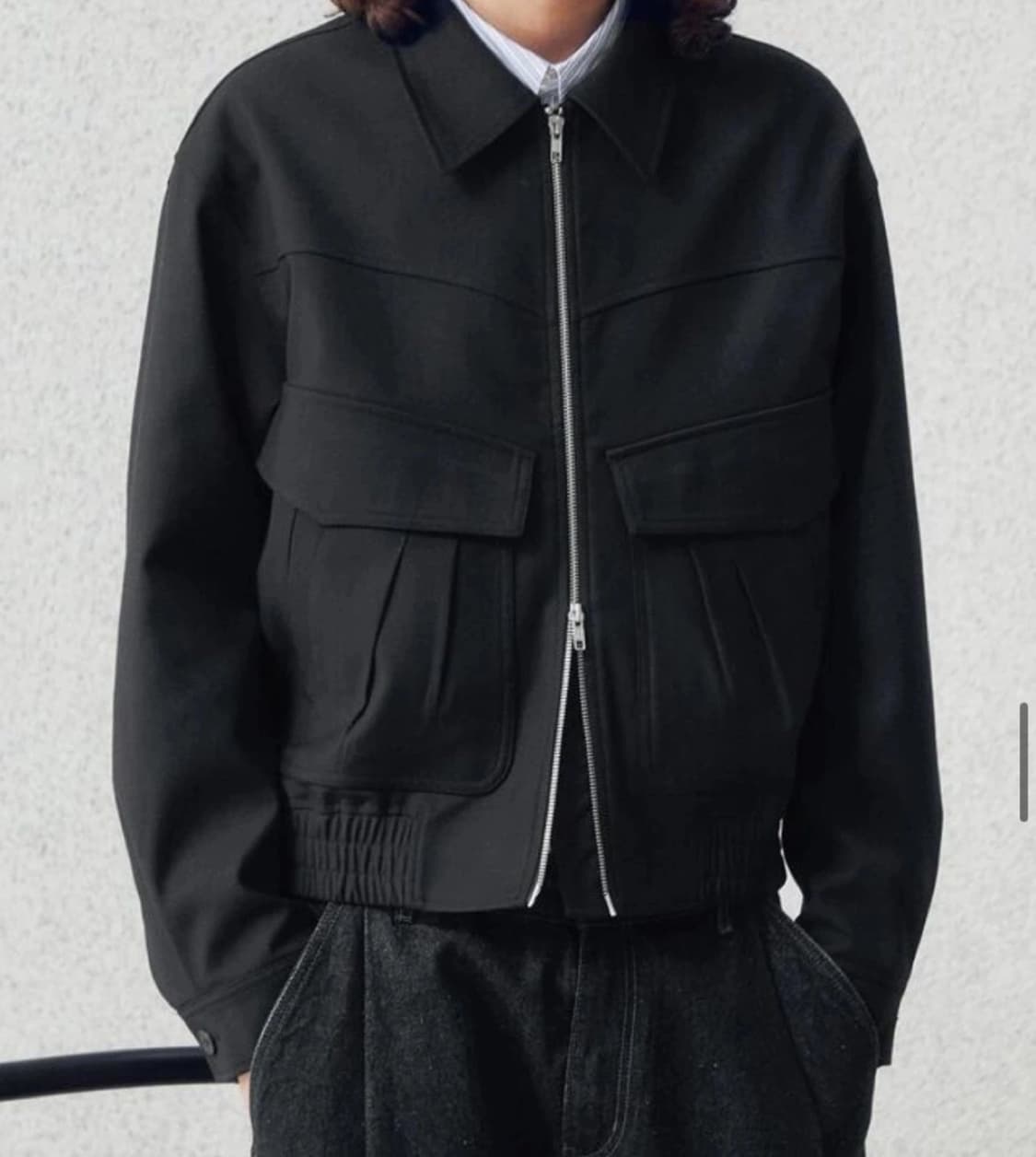 인템포무드 블루종 자켓 L 상품이미지4