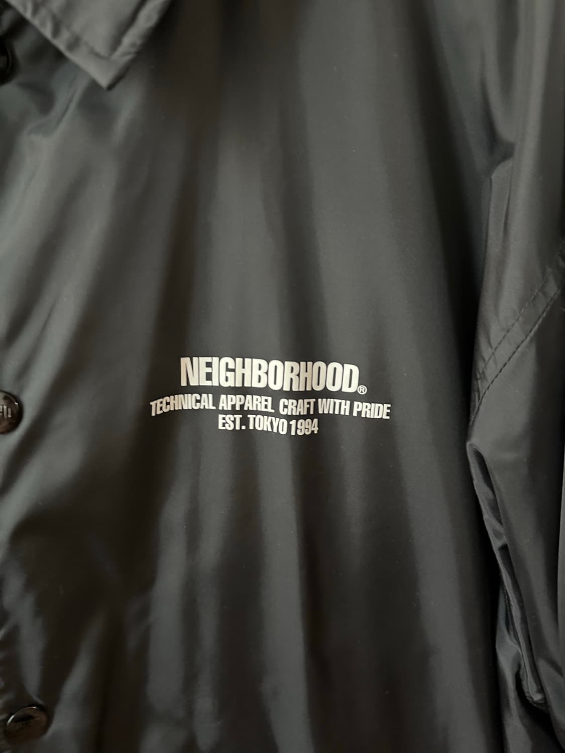 네이버후드 블랙 코치 자켓 L 상품이미지2