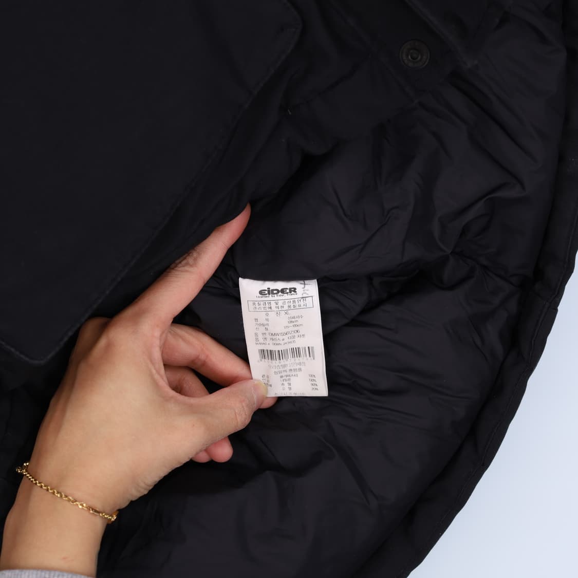 [XL] 아이더 카라스 덕다운 패딩점퍼 1205HR1 상품이미지6