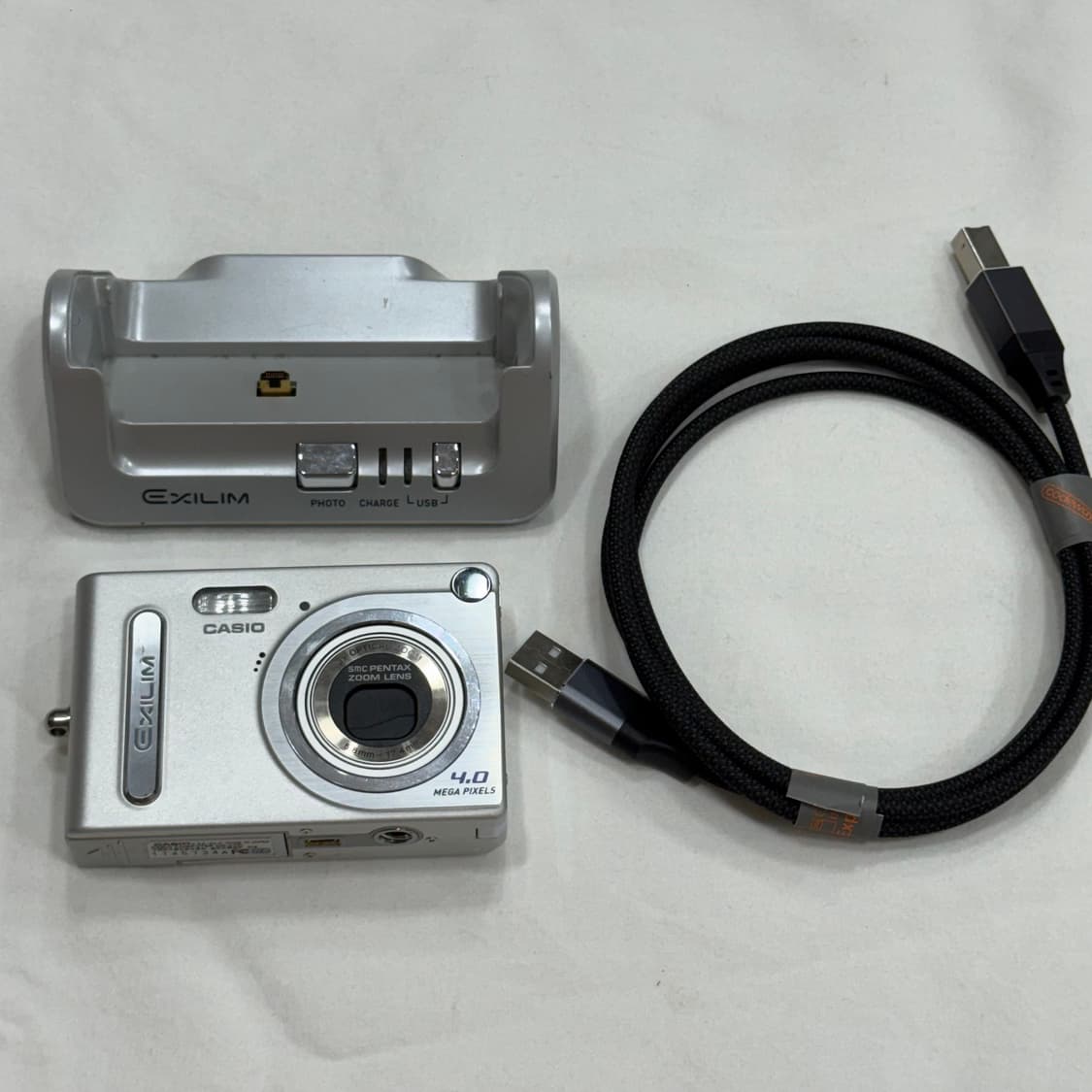 작례⭕️ 카시오 엑슬림 Casio Exilim EX-Z4 실버 디카 상품이미지10