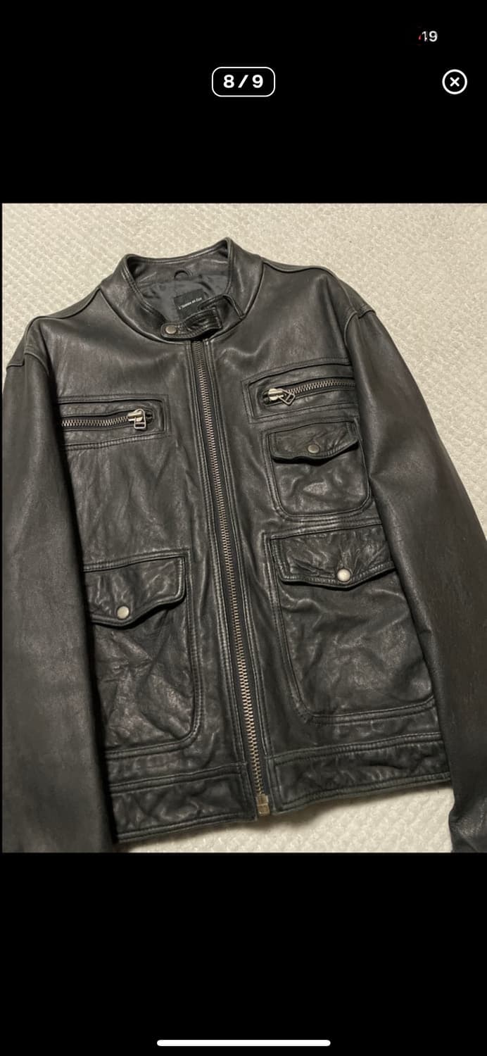 Leather L’homme en cuir 소가죽 레더자켓 상품이미지8