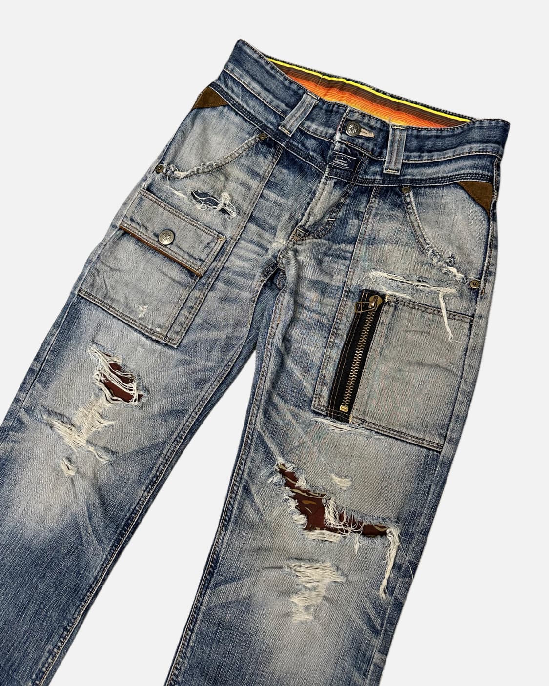 aging fade damage jean 상품이미지3