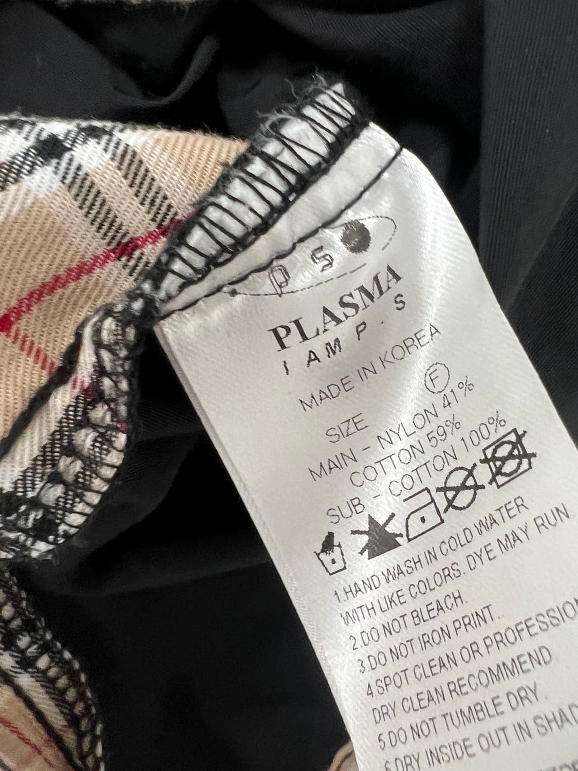 Plasma Sphere Checkered Anorak 체크 아노락 상품이미지4