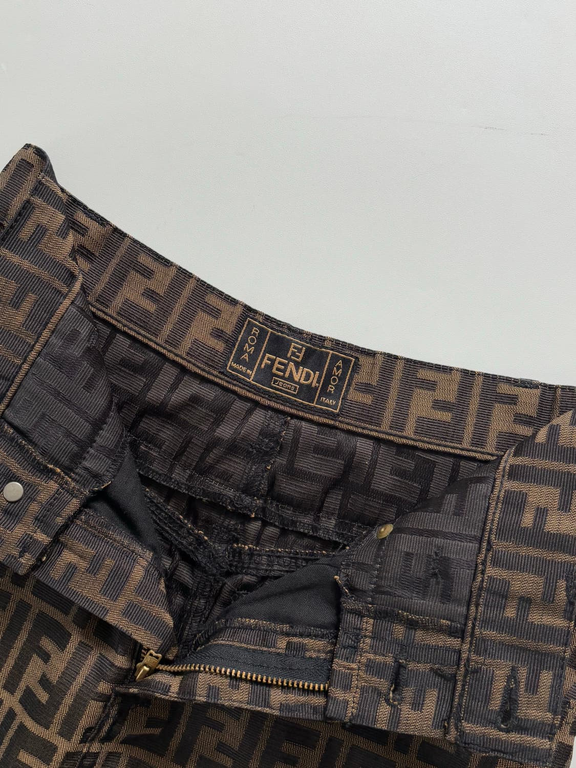 Fendi 펜디 FF 모노그램 미디 스커트  상품이미지7