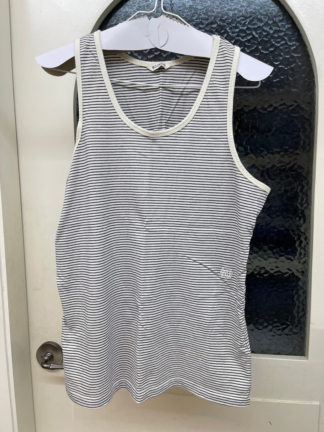 문선 슬리브리스 민소매 탑 one 사이즈 상품이미지1