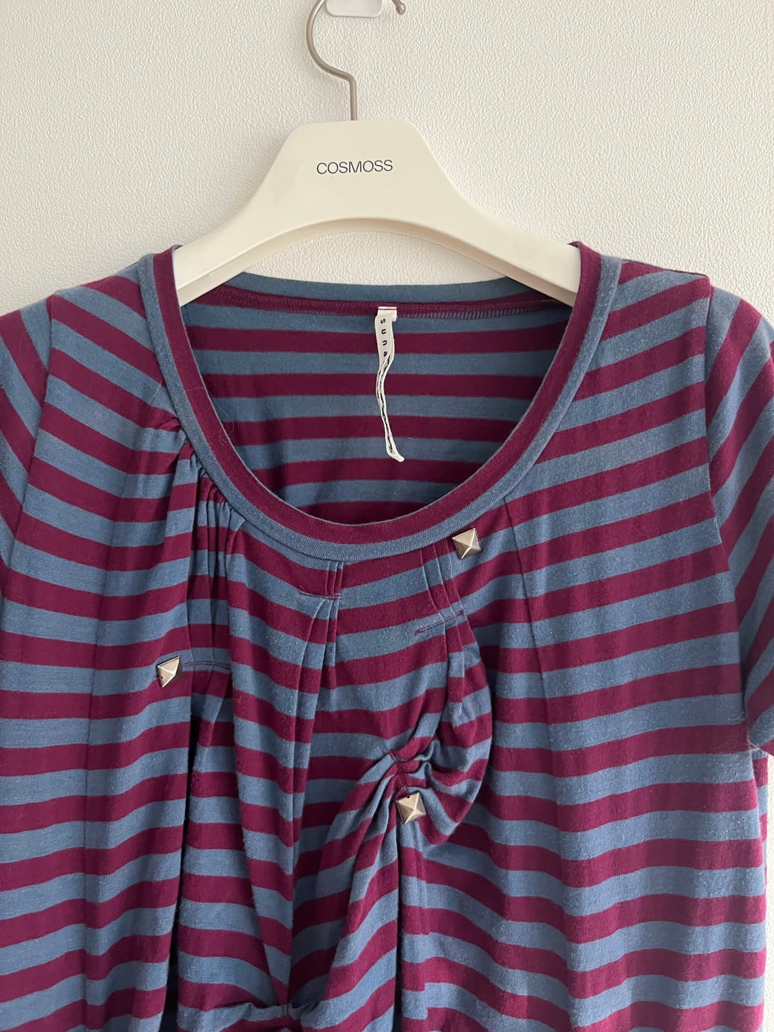 수나오쿠와하라 스트라이프 원피스 상품이미지3