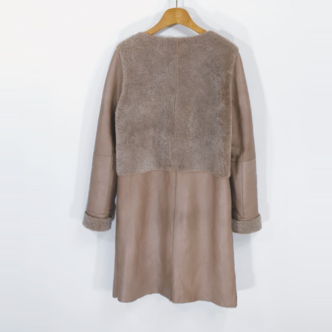 sheepskin 무톤 (양모 시어링) 코트 상품이미지2