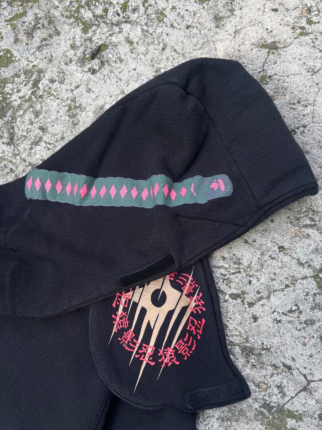 Bape Ninja Hooded Zip Up  상품이미지5