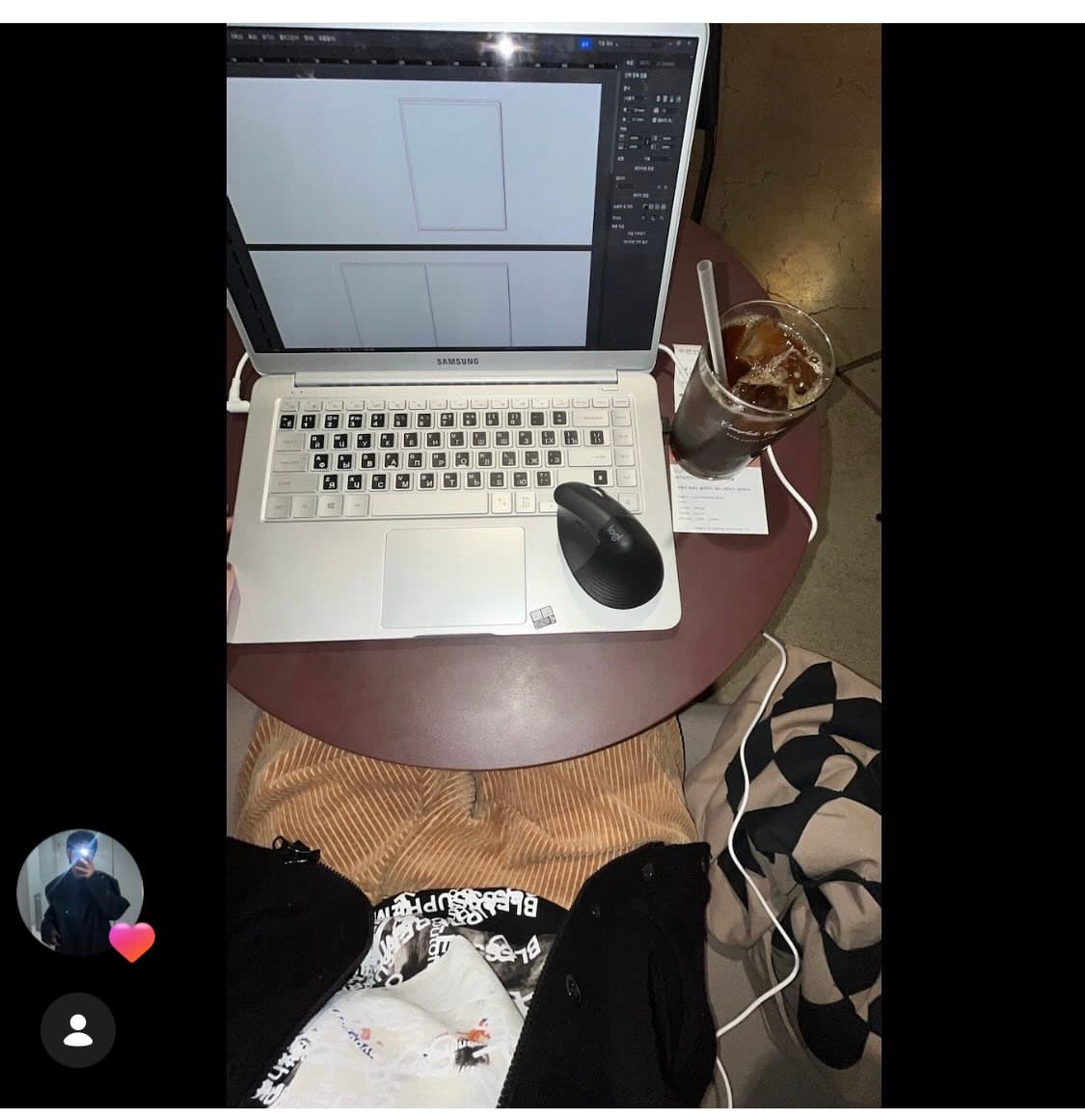 m) bless*supreme 콜라보 티셔츠 상품이미지2