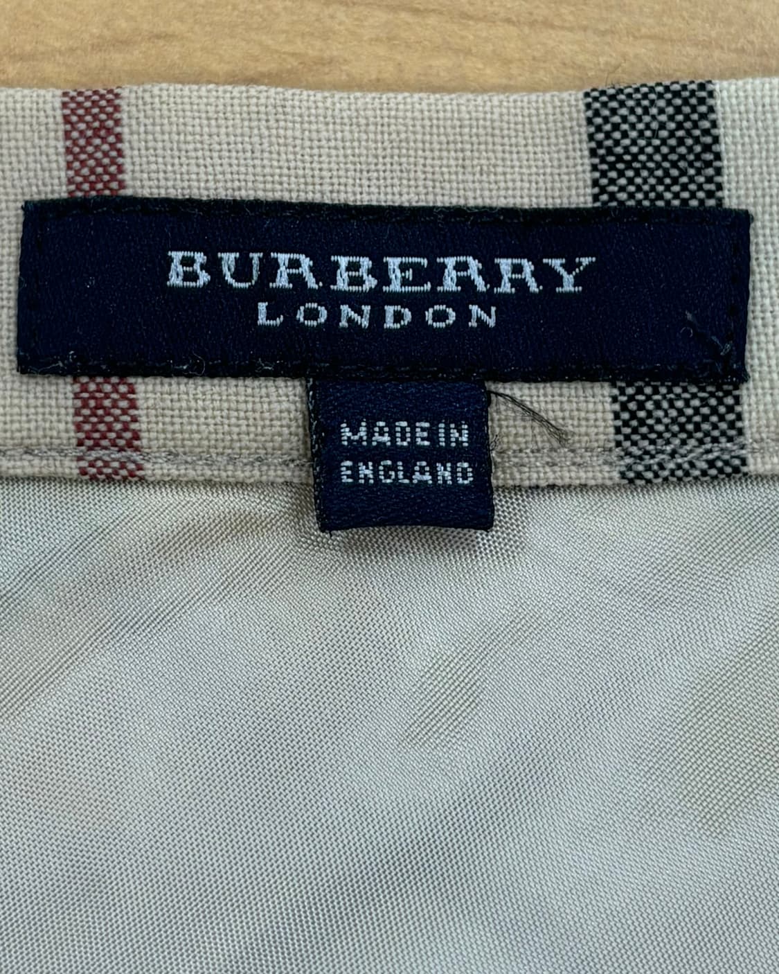 버버리 노바 체크 미디 스커트 상품이미지6