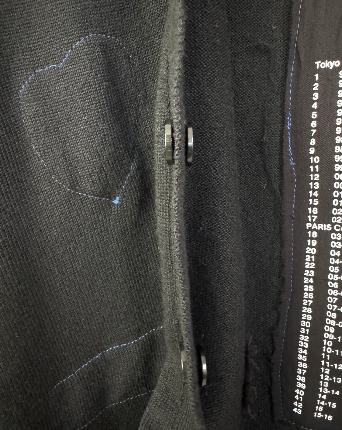 UNDERCOVER 언더커버 리버시블 패치 울 가디건 F 상품이미지9