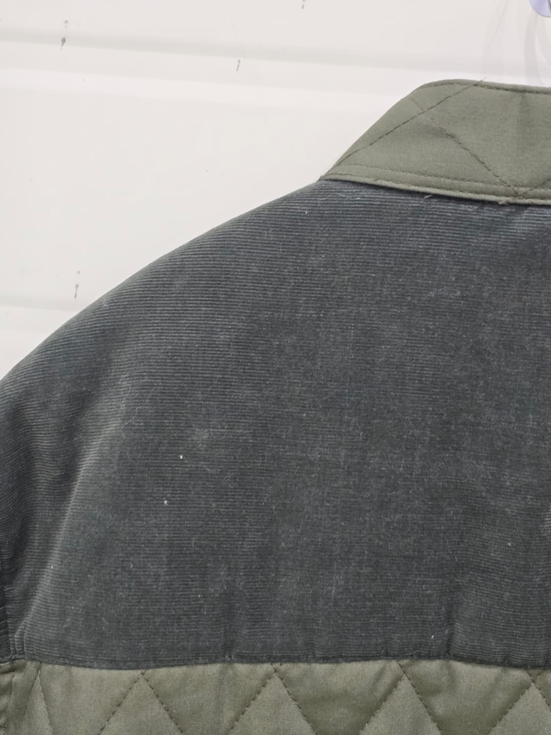  퀼팅 코듀로이 배색 자켓 상품이미지7