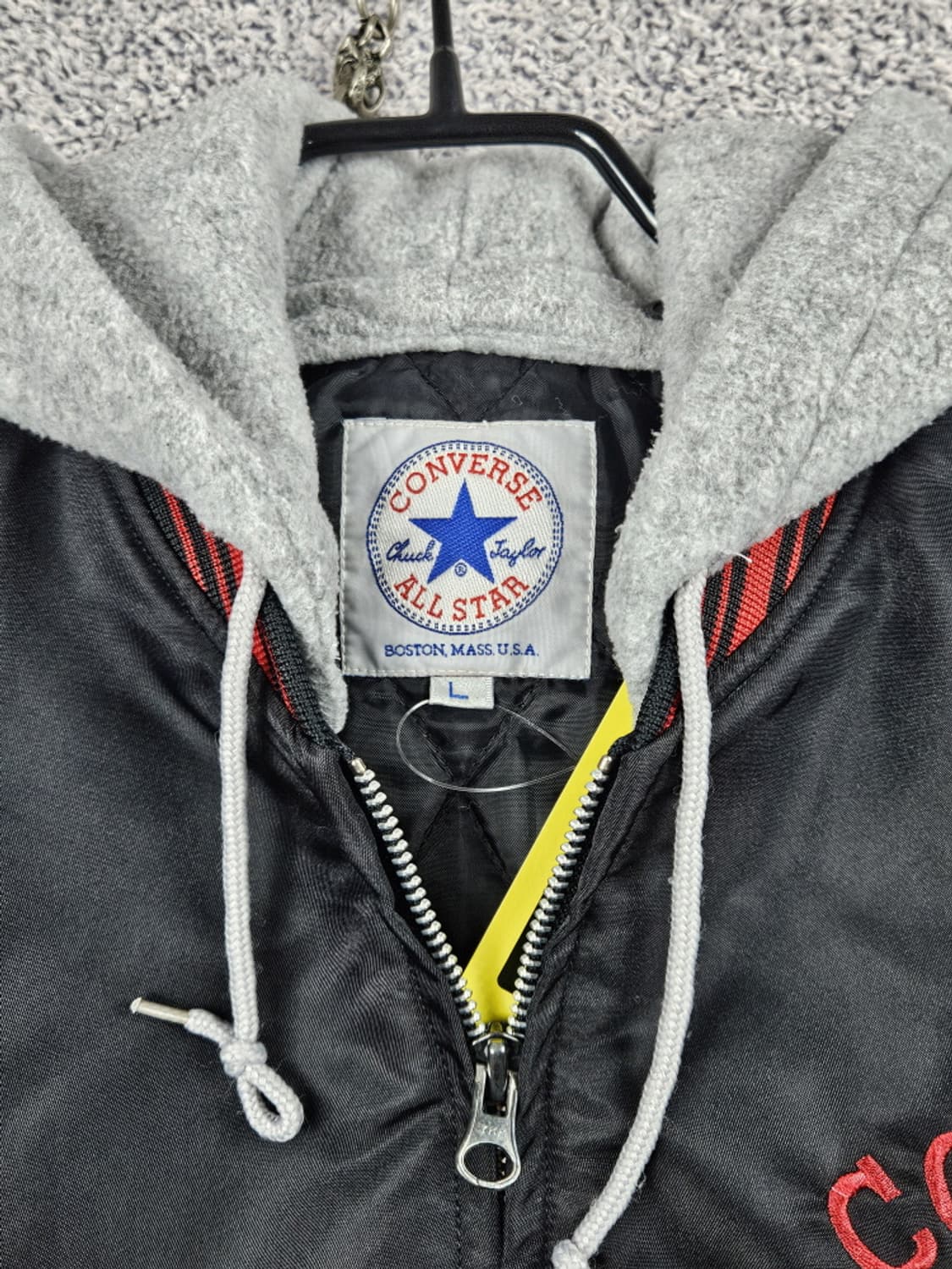 컨버스 올스타 봄버 후드 바시티 자켓 ( L ) / 10112 상품이미지5