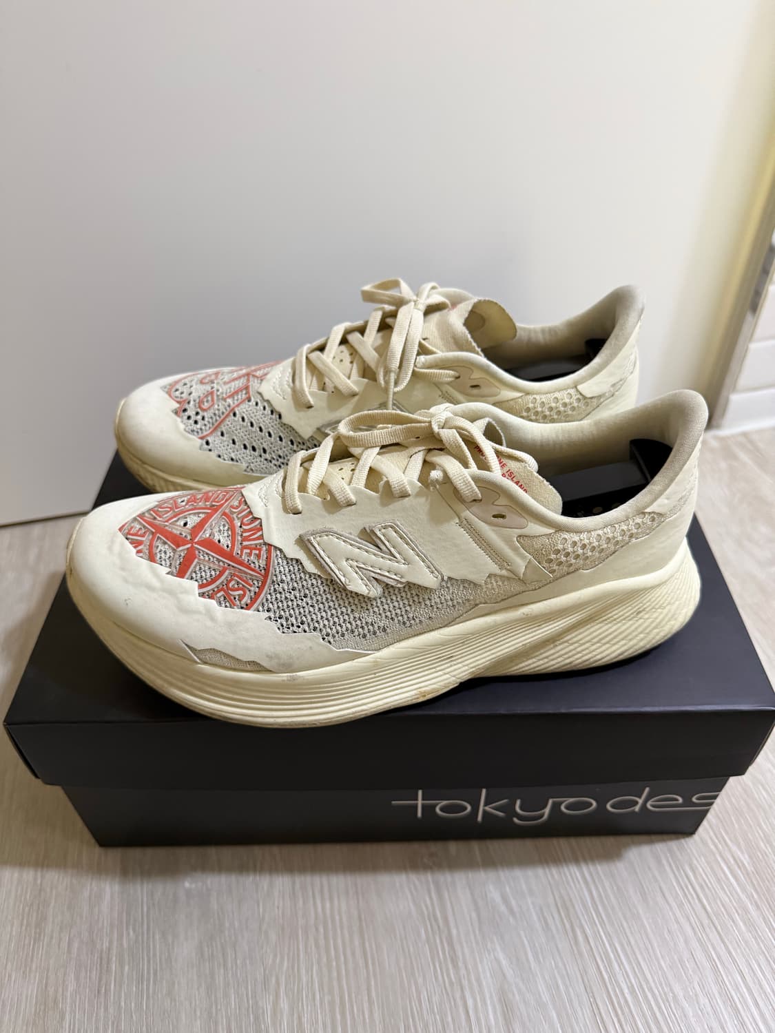 뉴발란스 x스톤아일랜드 x도쿄 디자인 스튜디오 퓨어셀 RC 엘리트 v2 상품이미지1