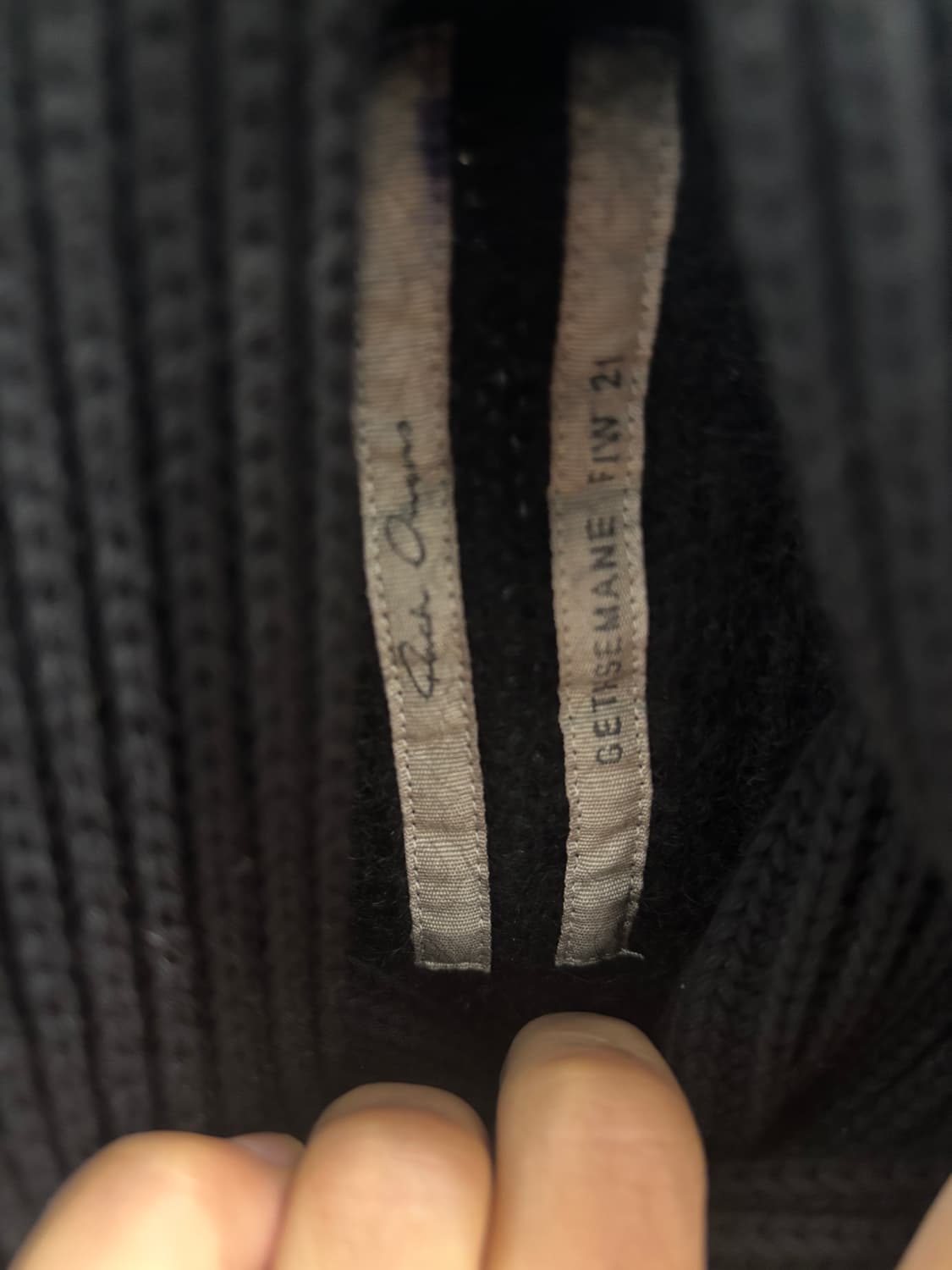 릭오웬스 니트 상품이미지5