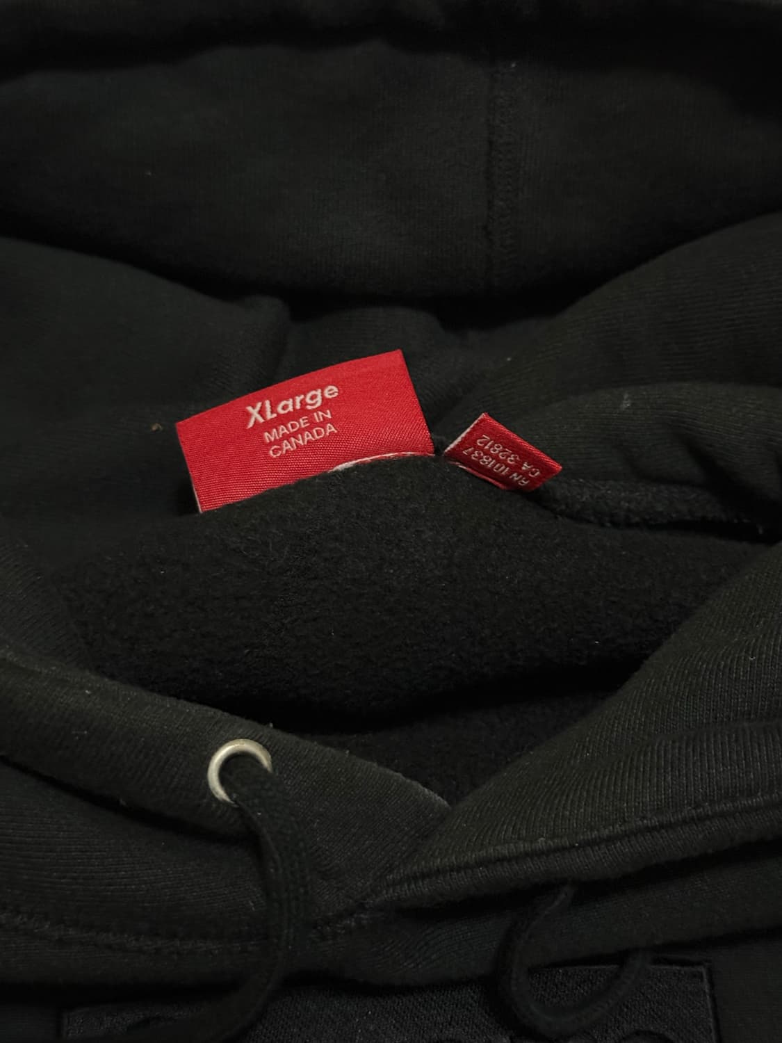 (희귀매물)SUPREME 슈프림 블랙 박스로고 후드 XL 상품이미지3