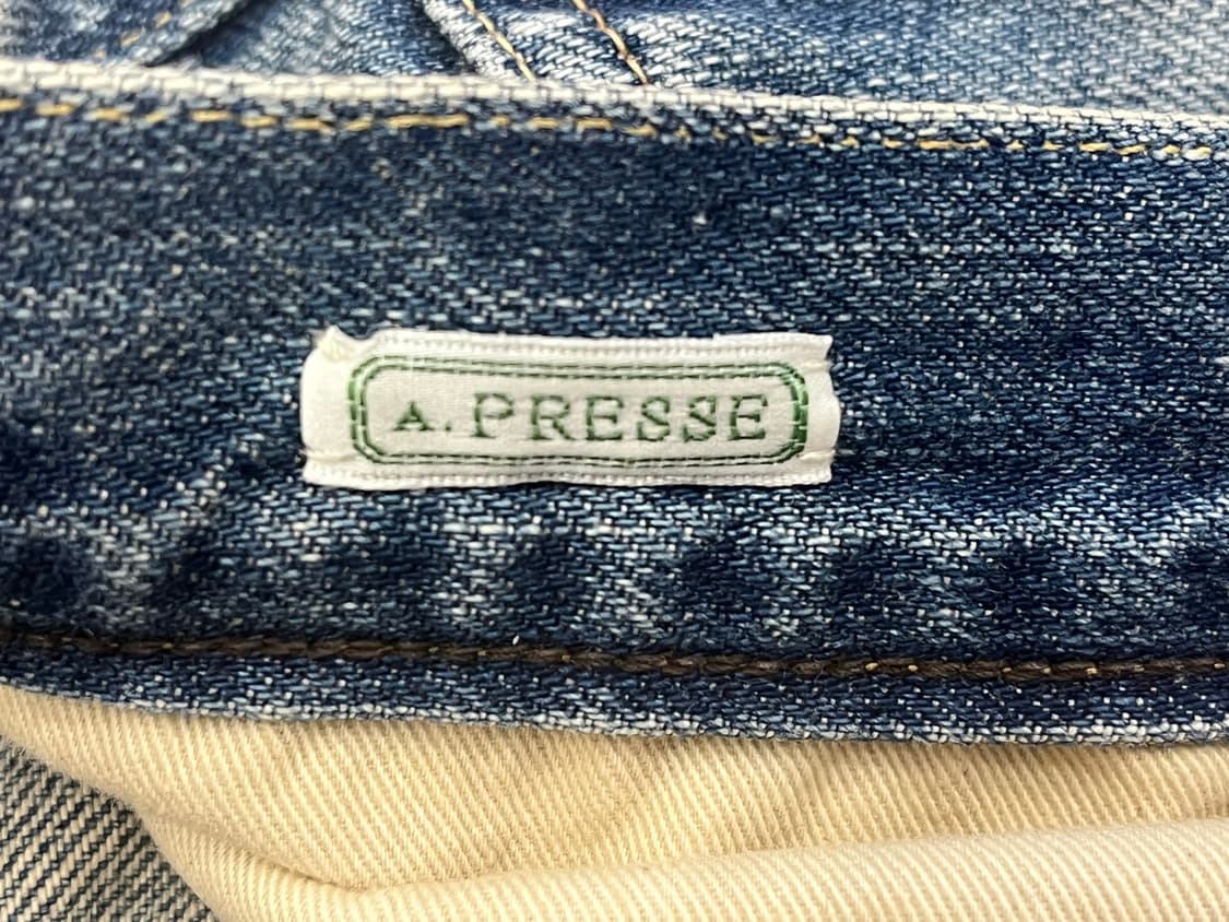A.PRESSE NO.22 WASHED WIDE DENIM PANTS 상품이미지7