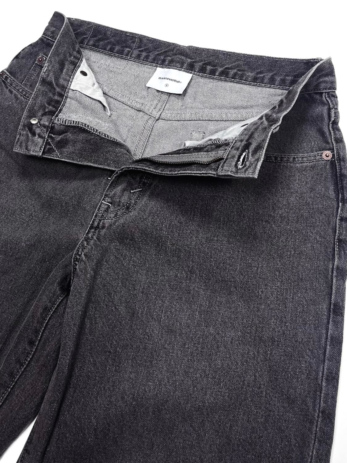 디스이즈네버댓 레귤러 진 그레이 상품이미지5