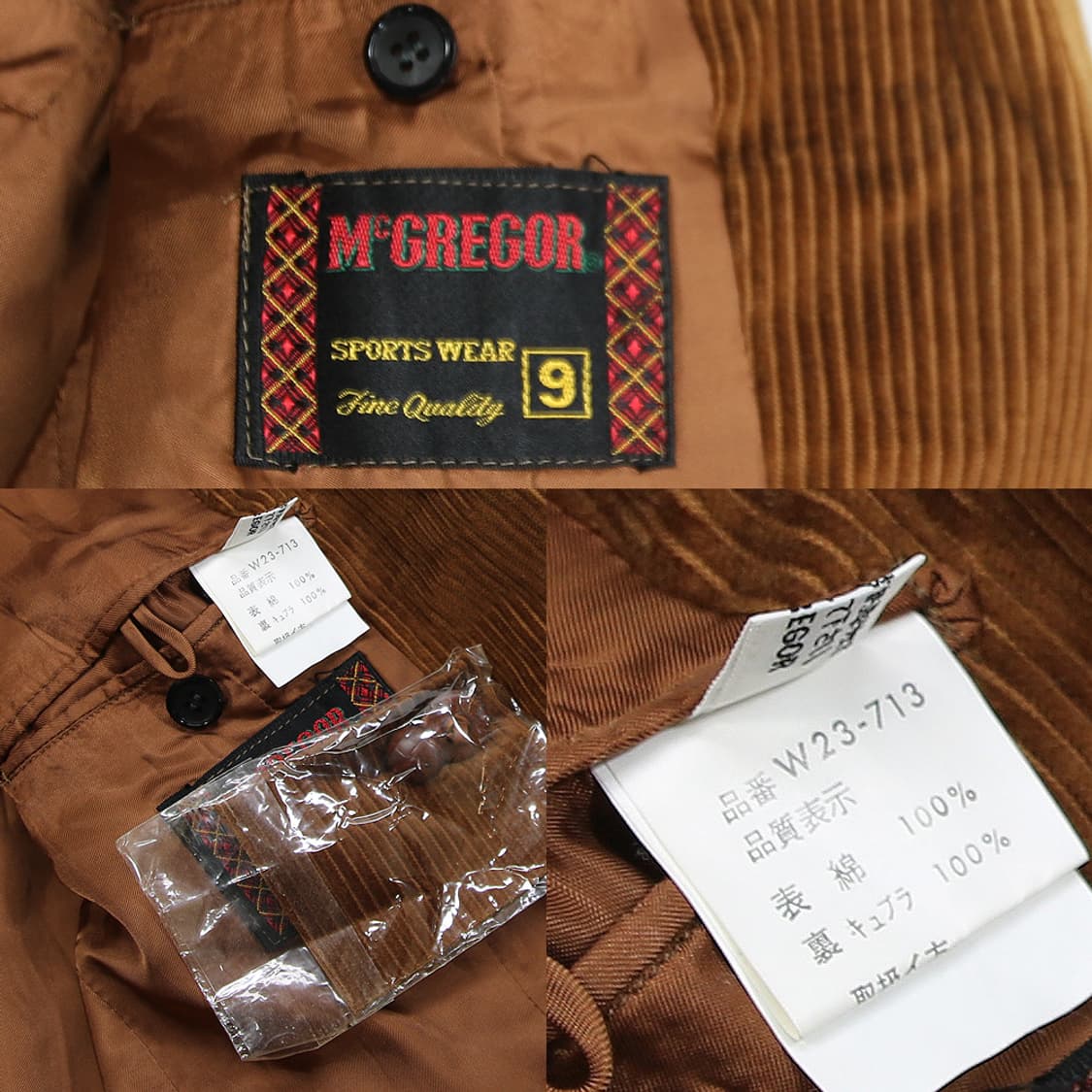 McGREGOR 코듀로이 블레이져 (여성용 9) 상품이미지7