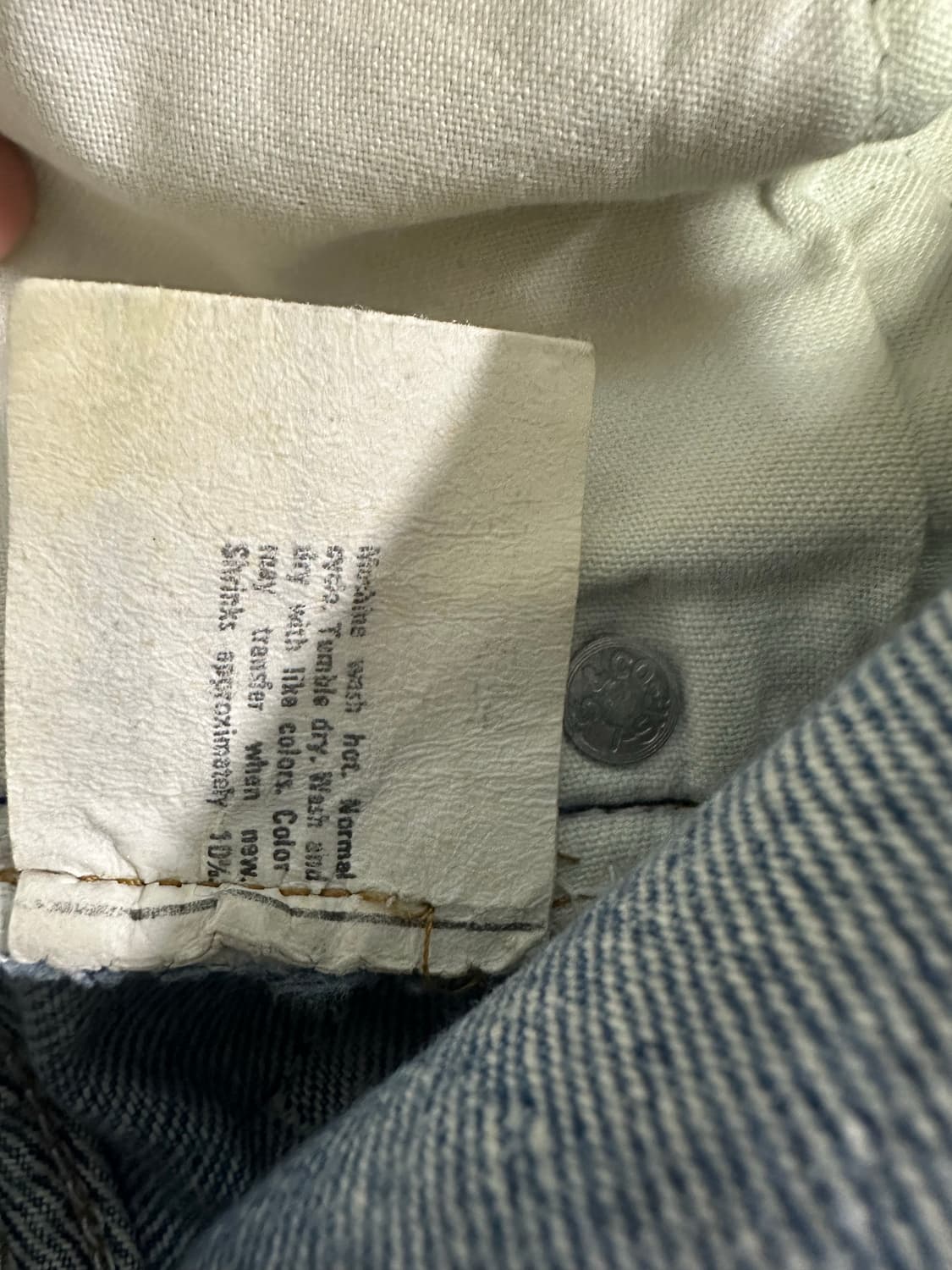 Levis 501 80s 체인스티치 usa 상품이미지5