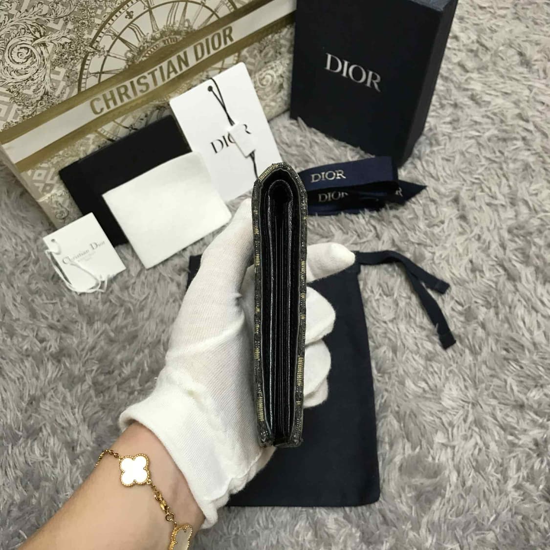 {클로젯}[매장 풀구성] 디올 오블리크 반지갑 상품이미지9