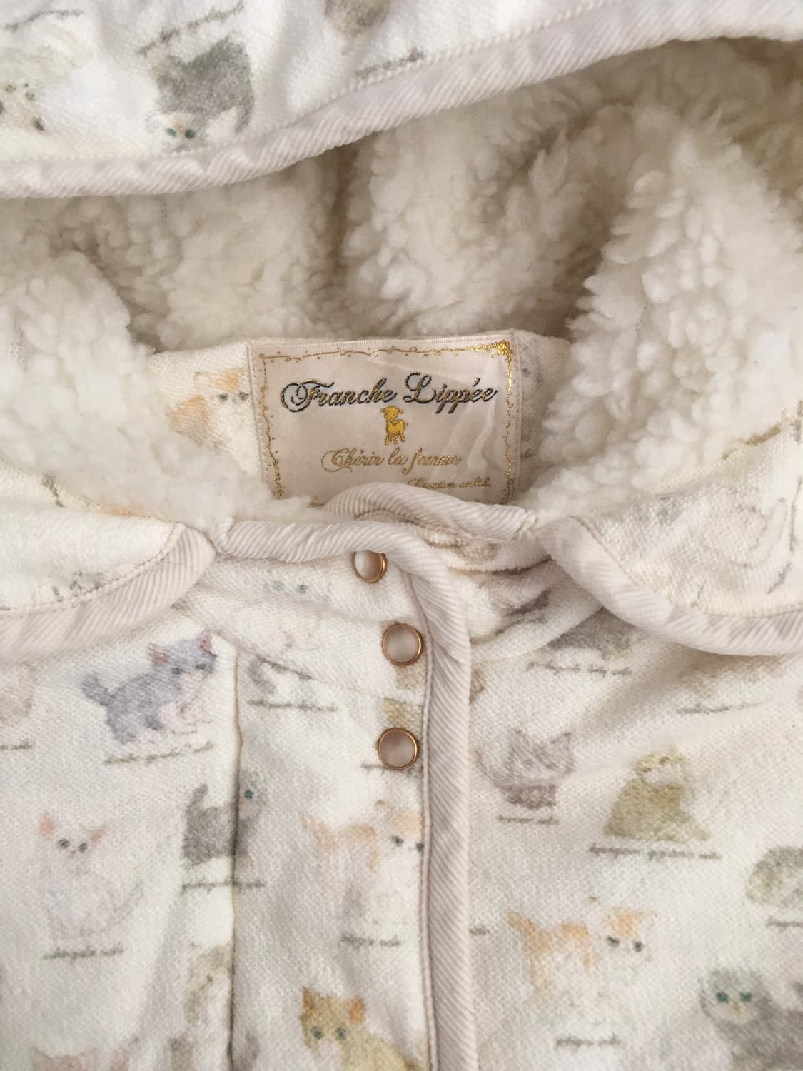 franche lippee rare cat jarket 상품이미지4