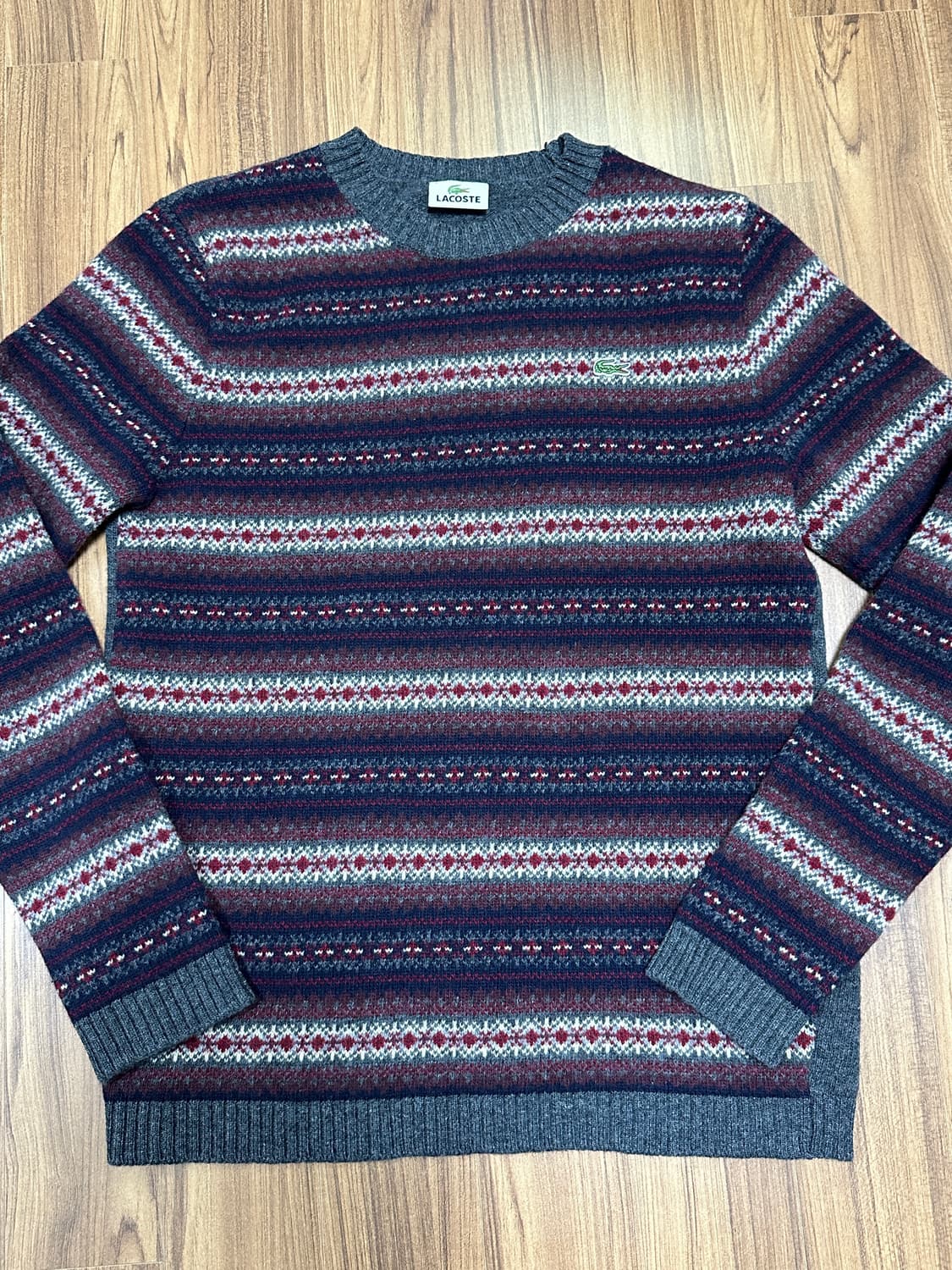 라코스테 페어아일 울 니트 스웨터 4 상품이미지1