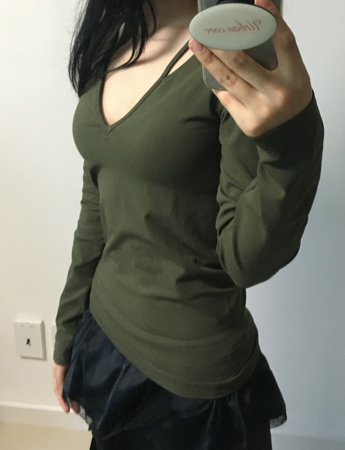 헬무트 랭 컷아웃 긴팔 top 상품이미지2