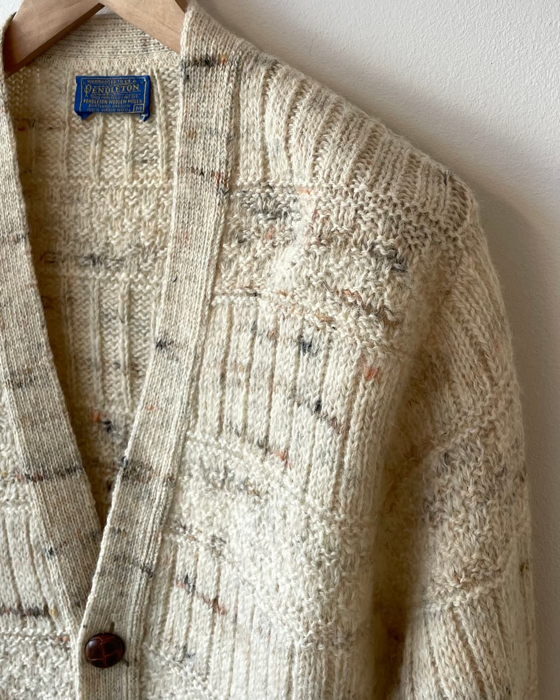 70’s USA Pendleton wool cardigan 펜들턴 가디건 상품이미지4