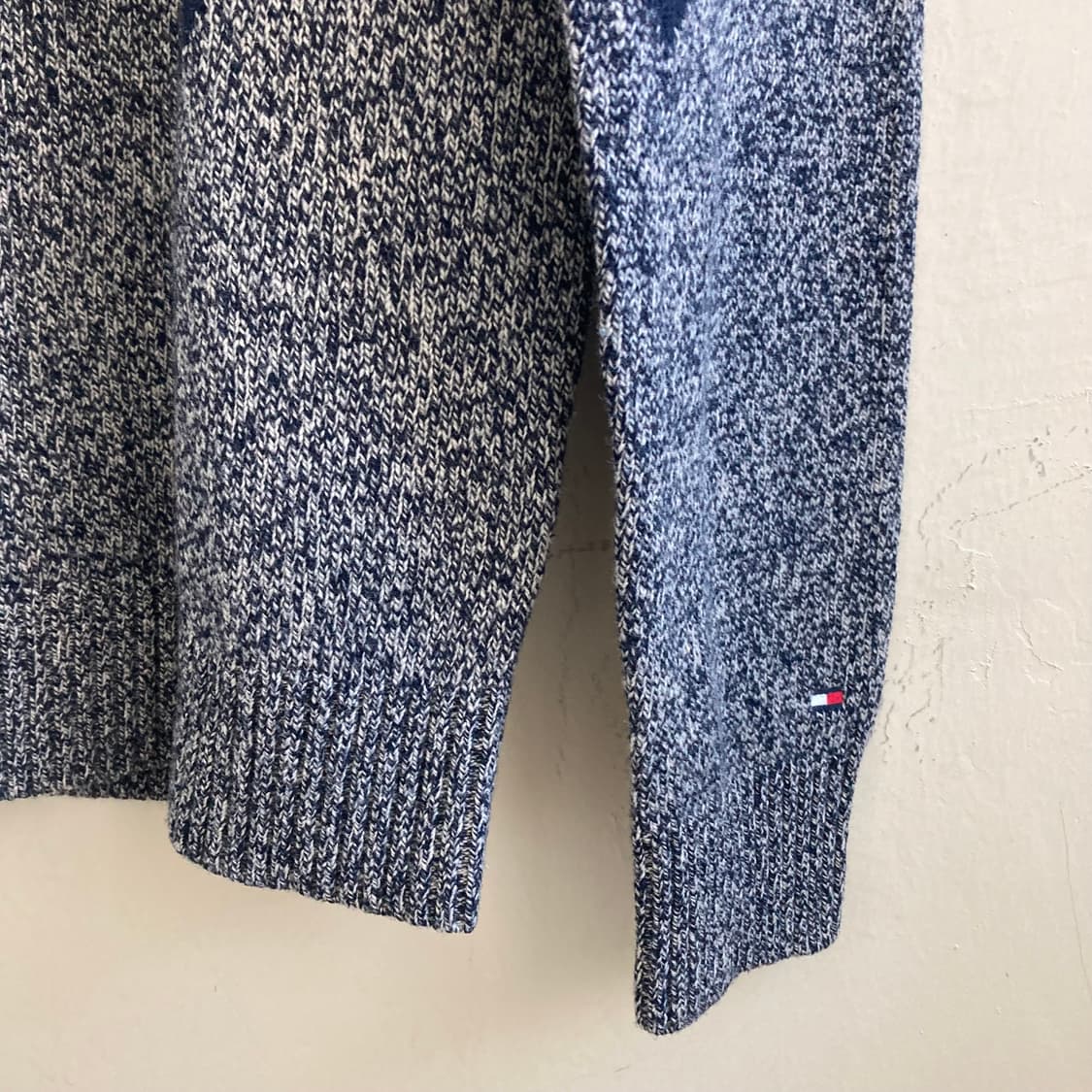 타미힐피거 아가일 우리 니트 스웨터  상품이미지4