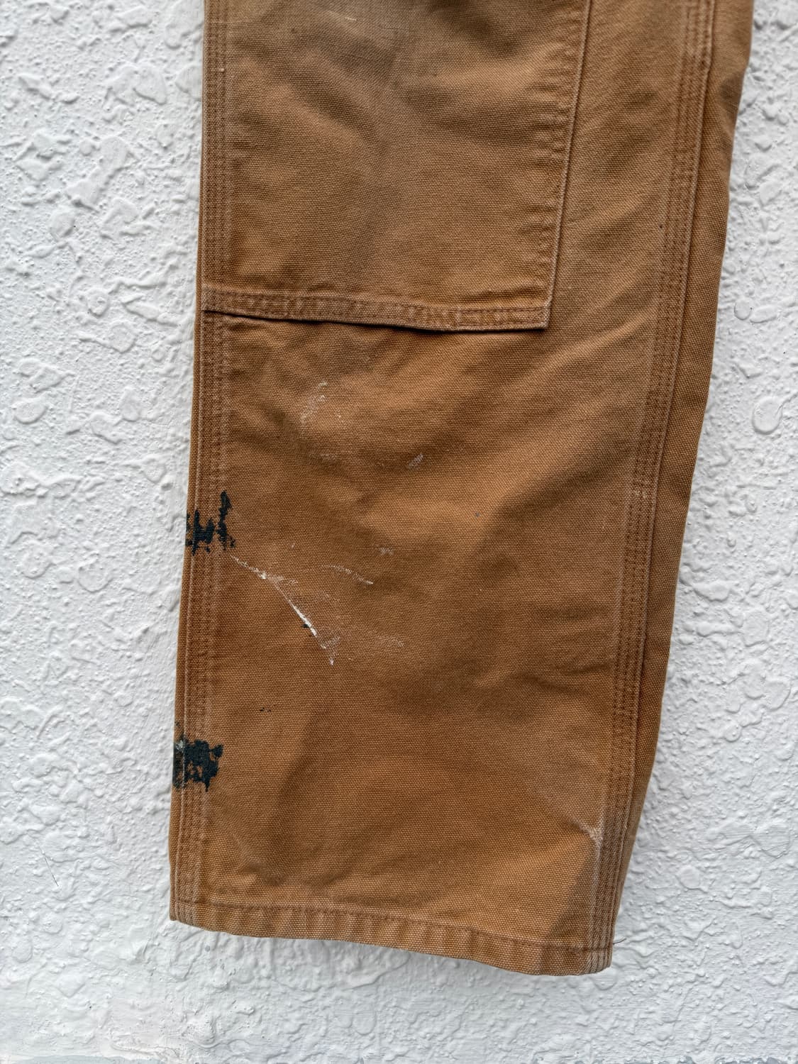 Vintage Carhartt Brown Duck Double Knee  상품이미지6