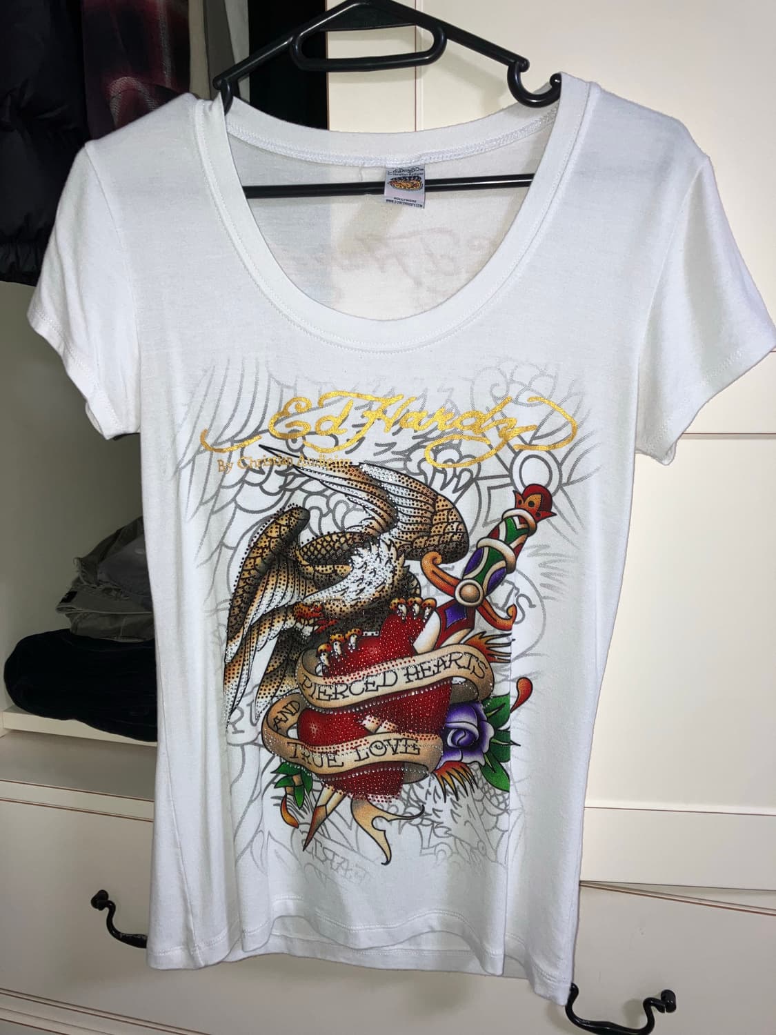 에드하디 Ed hardy pierced hearts top 상품이미지2