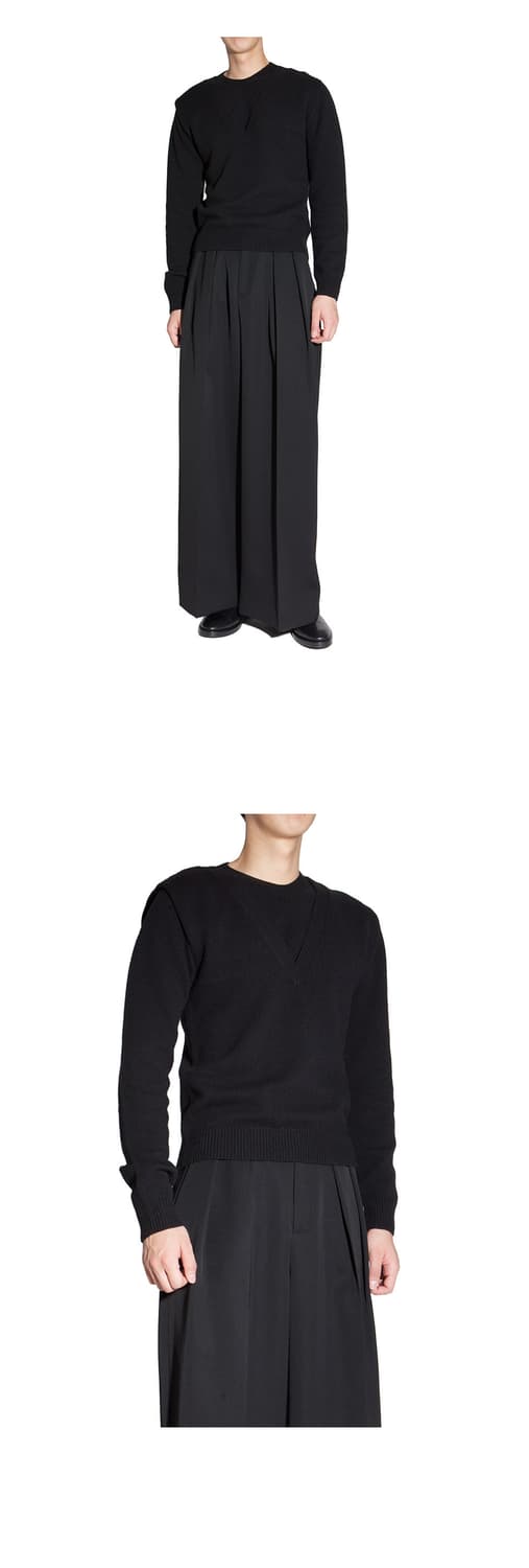 [S] 보테가 베네타 인트레치아토 컷아웃 울 스웨터 상품이미지3