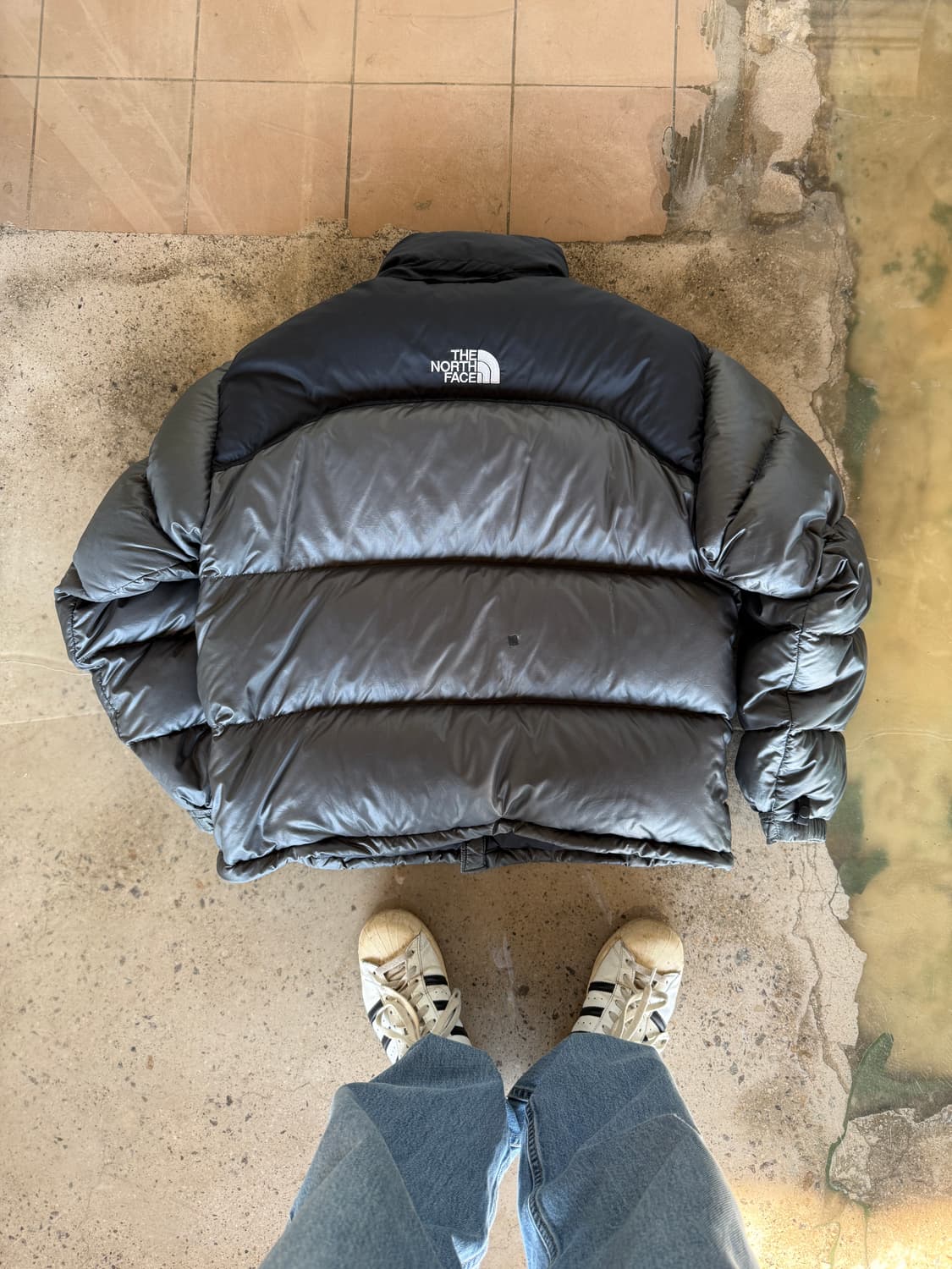 90s 노스페이스 눕시 센터로고 상품이미지1