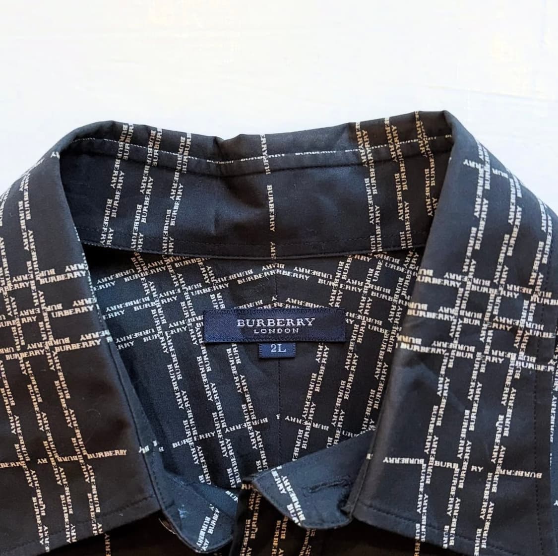 버버리 레터링 셔츠 상품이미지6