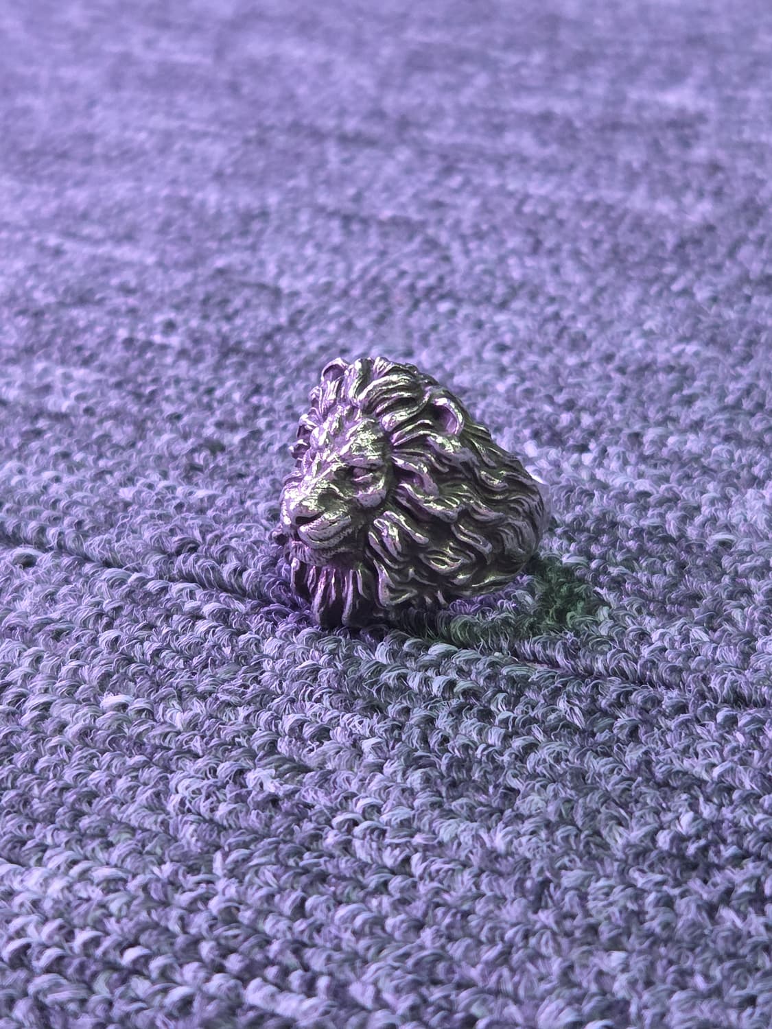 웰스오너 라이언 링 사자 은반지 상품이미지4