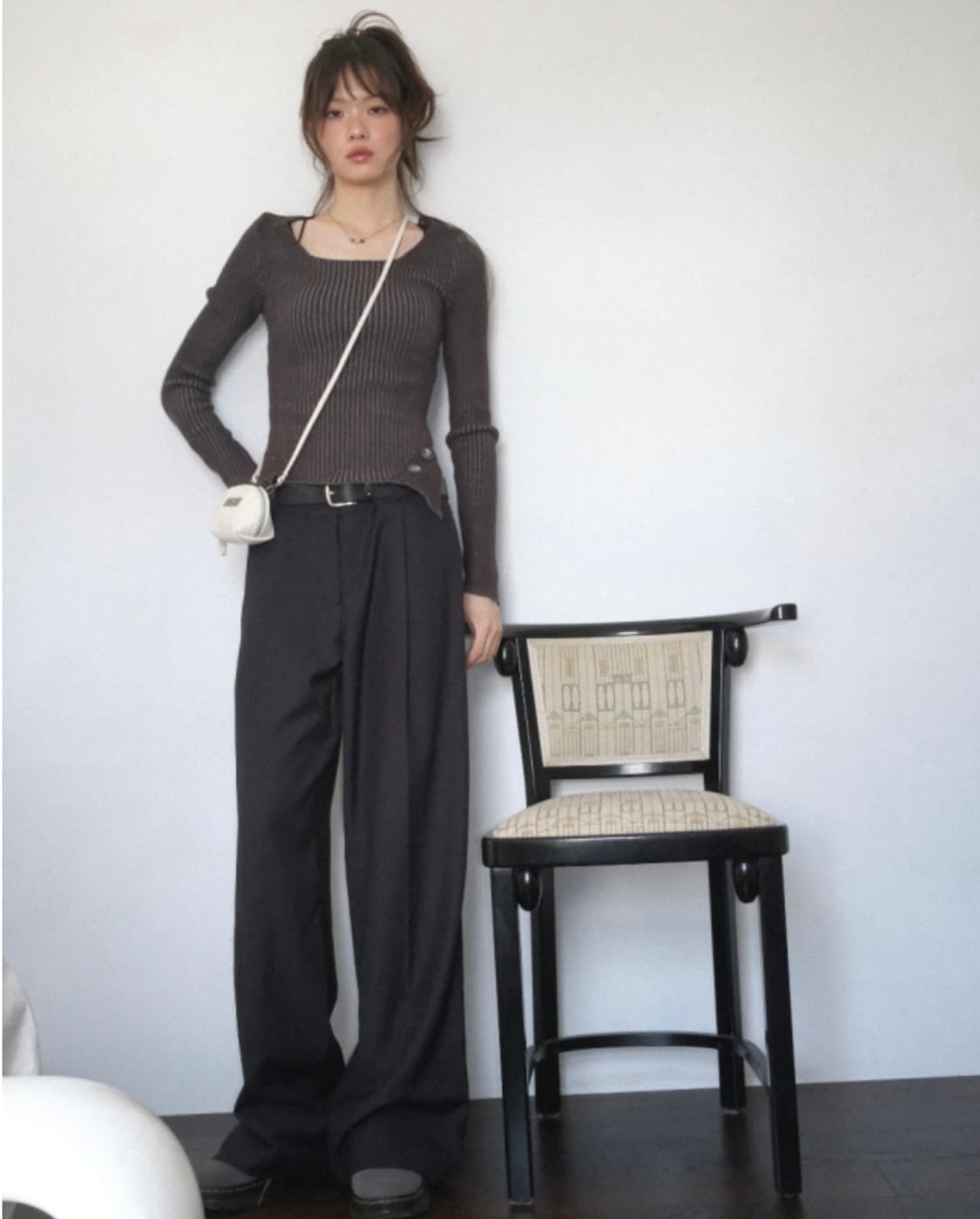 (새상품)애즈온 니트 상품이미지2