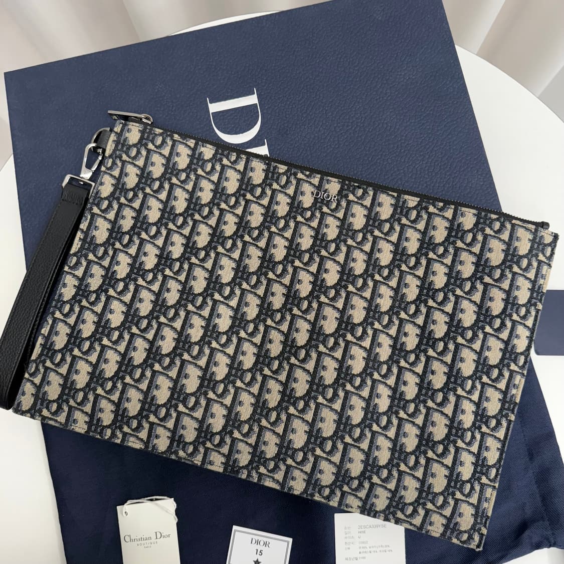 [풀박스] 디올 오블리크 A4 클러치백 상품이미지2